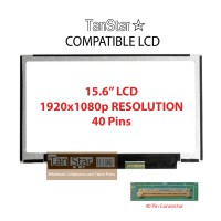   15.6" Laptop LCD Screen 1920x1080p 40 Pins [TSTPC15.6-10]